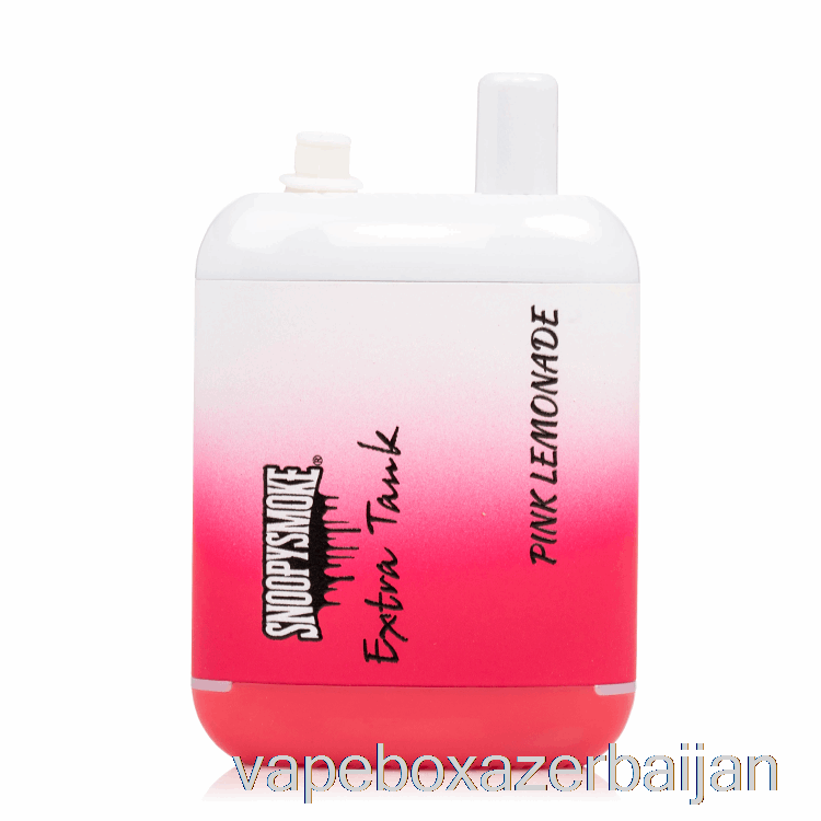 Vape Box Azerbaijan Snoopy Smoke Extra Tank 2 15000 Disposable Pink Lemonade